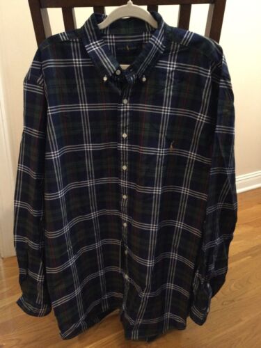 Men’s BNWT’s ($110) Ralph Lauren Button Down Long Sleeve Shirt. Size 2XL Tall.