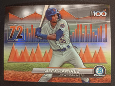 2024 Bowman Chrome Top 100 Alex Ramirez #BTP-72