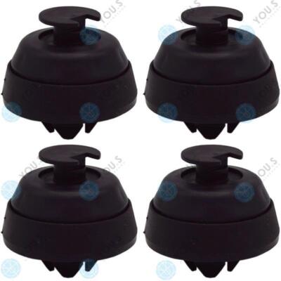 Trunk Stop Buffer Rubber Metal 1247580044 Replacement W124 A124 4 New Clips