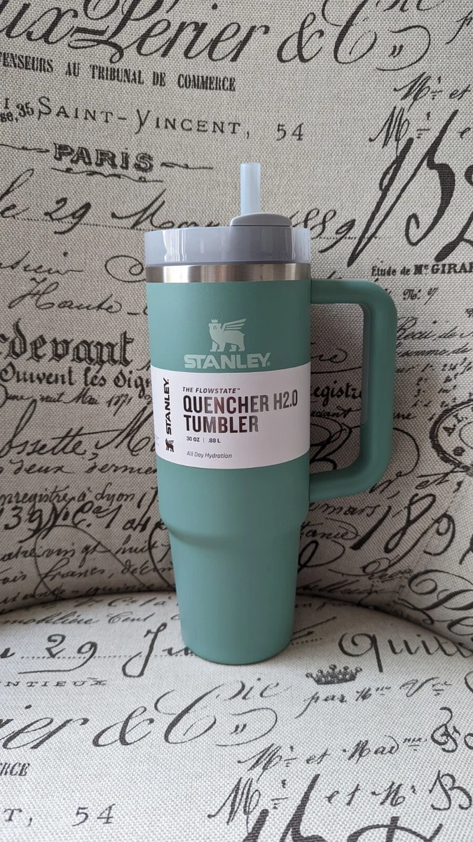 NEW Stanley The Quencher H2.0 Flowstate Tumbler 30 oz Eucalyptus Retired Color