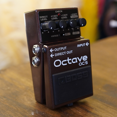 BOSS OC-5 Octave Guitar and Bass Effect Pedal with Vintage and