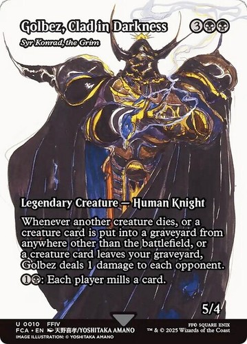 FINAL FANTASY: THROUGH THE AGES (FCA) Complete Uncommon Set ENDWALKER Golbez - Picture 10 of 18