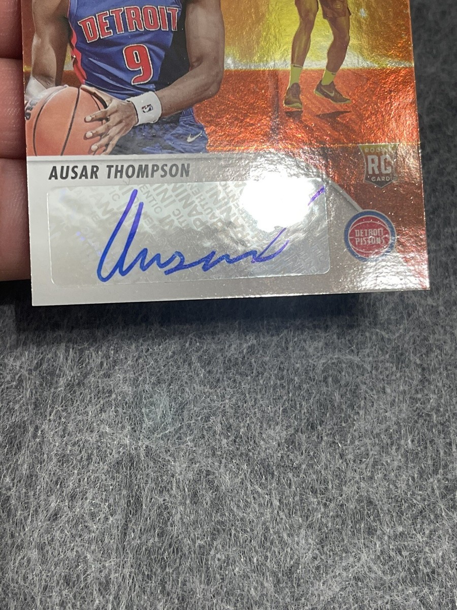 その他 Ausar Thompson Hoops Rookie Card  auto Ausar Thompson 2023 Hoops #RI-ASR Rookie Ink Price Guide