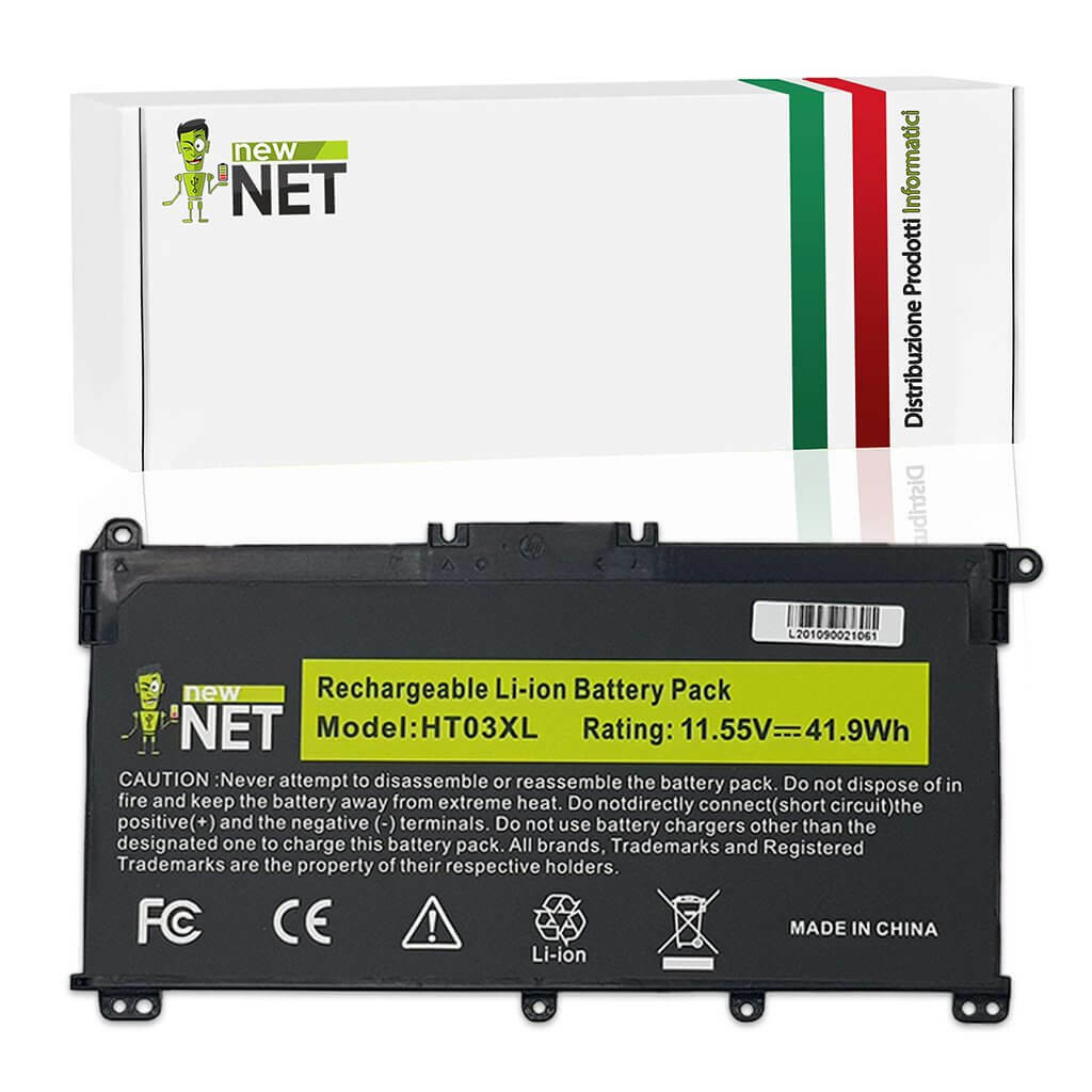 Batteria Sostitutiva HP Pavilion 14-DK1097NR 14-DK1121NA HT03XL
