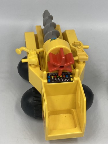 PLAYMOBIL Vintage Playmo Space Engin Véhicule Spatial Perforant + Personnage - Photo 4/8