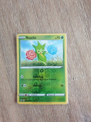 Pokemon - Schwert&Schild - Roselia 003/202 - Reverse Holo  - Deutsch - NM