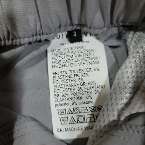 quiksilver ocean union amphibian boy 14 board shorts gray size 3 NWT - Picture 5 of 8