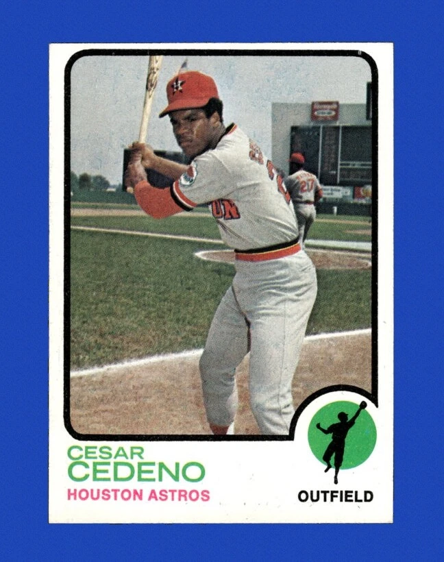 Cesar Cedeno trading card