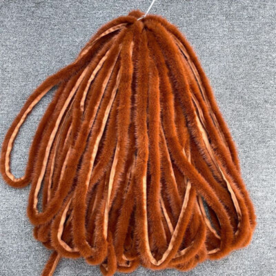 Original Pelz Nerz Wolle Rand Bias Borte Band DIY Ränder Plüsch Fluffy Nähen 1x