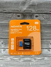 ADATA-Premier 128GB Micro SDXC UHS-I Class 10-V10 A1 Memory Card