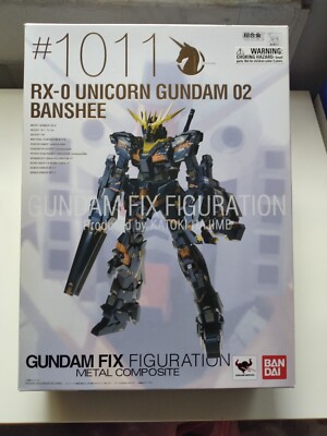 BANDAI GUNDAM FIX FIGURATION METAL COMPOSITE RX-0 Unicorn Unit 2 Banshee MIB/NIB