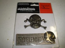 NEW Creative Imaginations Scrapbooking Embellishment TROUBLEMAKER