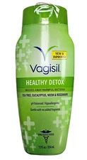 VAGISIL HEALTHY DETOX Daily Intimate WASH 12oz green
