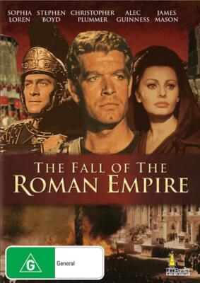 The Fall Of The Roman Empire DVD Christopher Plummer Disc Deluxe