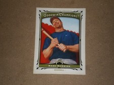MARK McGWIRE 2013 Upper Deck Goodwin Champions Card.