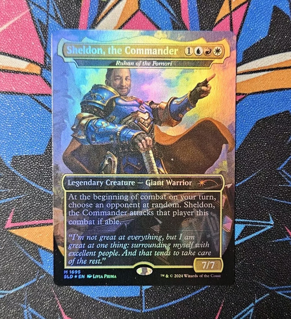 sheldon mtg card Secret Lair: Sheldon's SPELLBOOK (Foil) : Toys & Games a pivotal figure in the Commander format and a driving force in the Magic community Ruhan of the Fomori -