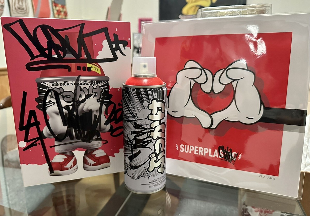 コレクション og slick SUPERPLASTIC OG SLICK LOT, Signed 8