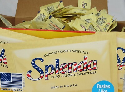 Splenda Zero Calorie 100/200/400/800 Packets Free Shipping NO BOX Exp. FEB 2027
