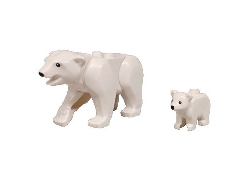 Lego 850932 CITY - Arctic Polar Accessories with Tent (Retired