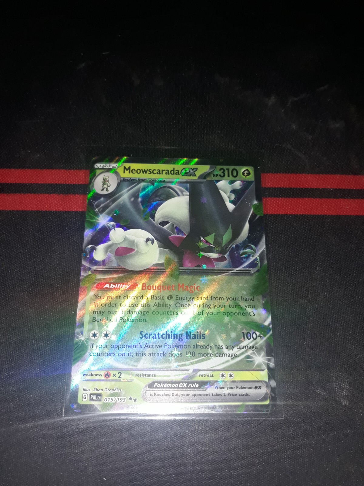 Meowscarada ex 015/193 Sv02: Paldea Evolved Holo