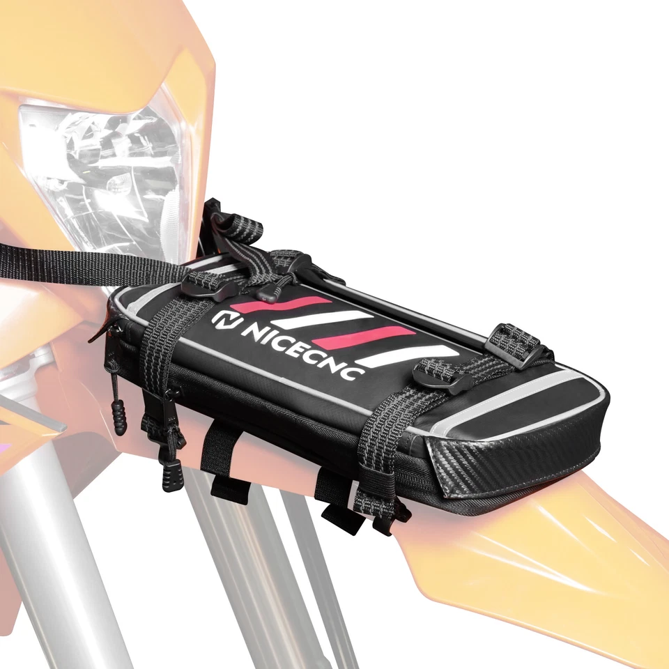 Front Mudguard Tool Bag Fender Enduro For DR DRZ XR CRF KDX WR KTM EXC SXF XT XL Foto 2 de 4