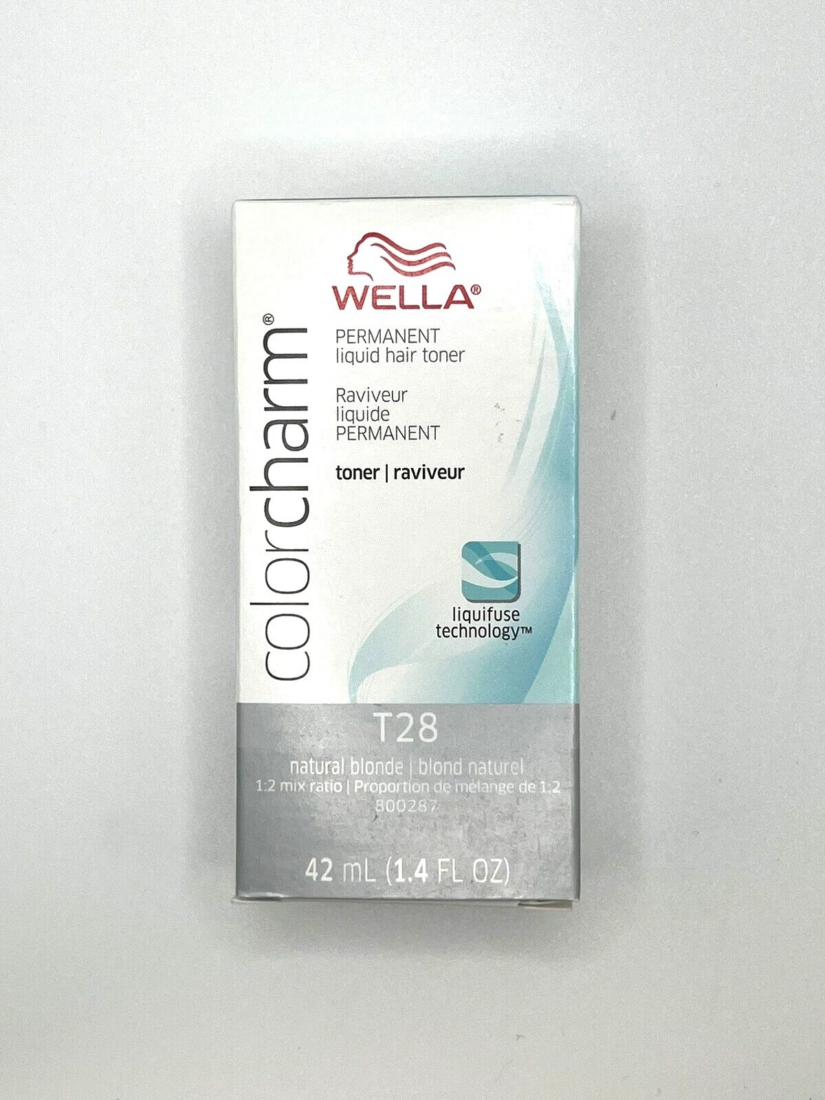 Wella Color Charm T28 Permanent Liquid Hair Toner 42ml Natural Blonde