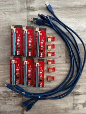 6 Stück Kyerivs VER 007S Extender Cable USB 3.0 Converter SATA PCI-E Riser Board