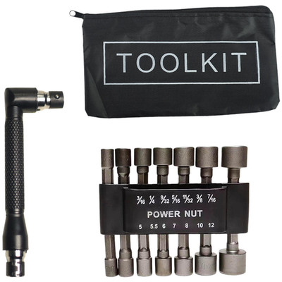L Type Screwdriver Bit Holder With Double-End Handle 6.35mm Socket Wrench Set
