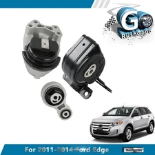 Engine Motor Mounts & Trans Mount 3PCS Set For Ford Edge V6 3.5L 3.7L Automatic