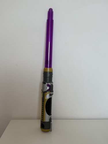 Star Wars Mace Windu Lightsaber Purple Electronic Light Sound Motion Hasbro 2016 - Picture 3 of 11