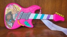 Barbie Jam with Me Doll Pink Electronic Music Toy Guitar