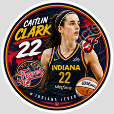 Caitlin Clark Indiana Fever Weather Resistant Vinyl Sticker/Decal 01