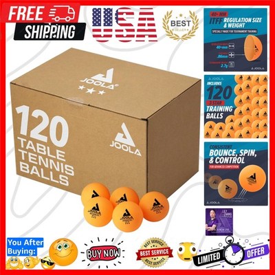Training 3 Star Table Tennis Balls - 40+mm Regulation Bulk Ping Pong Balls fo...