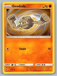Geodude 33/68 Common Hidden Fates Pokemon TCG
