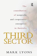 Third Sector: The contribution of non-profit an, Lyons Hardcover..