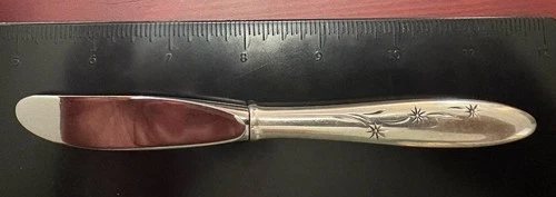 Vintage Gorham Sterling Silverware "Celeste Pattern" Butter Knife 6.5-inch