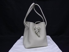 ASIC asic Bond Leather Drawstring Handbag Tote Bag Women's Iory FU3375