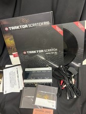 Native Instruments Traktor Audio 10 DJ Audio Interface Control Vinyl Set Tested