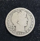 1899 O Barber Silver Half Dollar