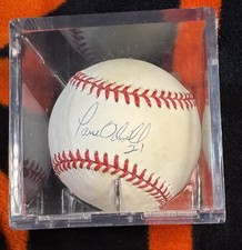 Paul O’Neil Autographed Baseball Yankees Cincinnati Reds