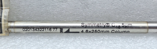 Waters Symmetry C18 HPLC Column 4.6 x 250mm WAT054275 Used Fast Shipping - Picture 2 of 9