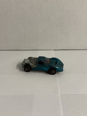 Hot Wheels Redline 1967 Ford J Car Turquoise Vintage