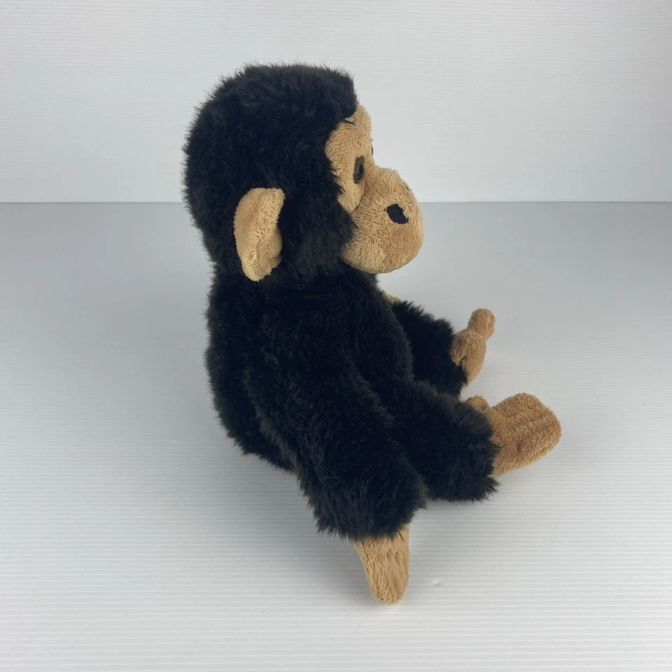 Chimpanzee Chimp Plush Black Soft Stuffed Animal Keel Toys Ape Monkey 25cm - image 4 of 4