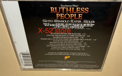 Ruthless People CD soundtrack Springsteen Billy Joel Vandross Mick Jagger Kool - Picture 5 of 5