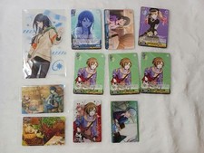 Proseca Leoni Anime Collectible Set Cards Weiss Wafers Bonus Age 14