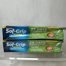Dentemp Sof-Grip 1-Step Denture Care - 5g (2 Pack)