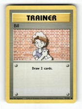 1999 trainer bill pokemon card Bill [1999-2000] #91 Prices | Pokemon Base Set