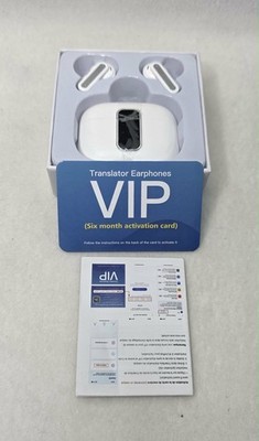 SP99 AI Translator Earbuds Bluetooth 3 Modes 144 Languages VIP Card