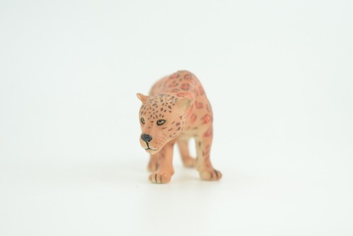 Leopard Toy, Realistic Hand Painted Rubber Animal Model, 4.5 Inches CH880 BB200 - Picture 8 of 8