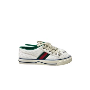 Baskets blanches homme Gucci Tennis série 1977, pointure 7,5